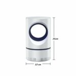 Lampe Anti-Moustiques - Silencieuse - Sans Rayonnement - Alimentation USB - Ventilateur Aspirant - UV – Image 6