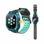 Montre Connectée Pour enfants - Bracelet Étanche avec Caméra - Appels et SOS - Réveil et Tracker - Vert