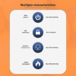 Multiprises - 3 Port USB - 3 Prises De Courant – Image 4