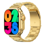 Montre Connectée H20 En Acier Inoxydable Et Écouteurs Sans Fil 10 en 1 - Appels Bluetooth H20 Ultra - Résistante ÀL'eau- Écran HD - 7 Bracelets En Silicone – Image 10