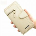 Nouveau Portefeuille Pour Femme Avec Porte-Monnaie - Cuir Synthétique - Multifonction - Grande Capacité – Image 2