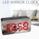 Horloge De Bureau LED DS-3658L Avec Rétroéclairage Rouge – Image 3