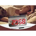 Horloge De Bureau LED DS-3658L Avec Rétroéclairage Rouge – Image 2