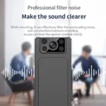 Nouvelle Caméra Haute Définition 1080P Avec Réduction Du Bruit -  Enregistreur Vidéo Portable - Objectif Rotatif À 180° - Vision Nocturne - Enregistrement Vidéo Et Audio – Image 13