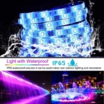 Bande Lumineuse LED 5050 - 12 V - 5 Mètres - WI-FI  RGB RGBW - Télécommande - Microcontrôleur - Alimentation Via Application – Image 10