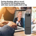 Nouvelle Caméra Haute Définition 1080P Avec Réduction Du Bruit -  Enregistreur Vidéo Portable - Objectif Rotatif À 180° - Vision Nocturne - Enregistrement Vidéo Et Audio – Image 11