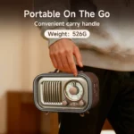 Radio FM Classique Avec Boussole - Rétroéclairée - Bluetooth - Port USB Et Carte TF – Image 9