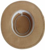 Chapeau De Soleil Unisexe - Large Bord - Élégant et Pratique  - Marron – Image 4