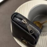 Portefeuille En Cuir Double D’inspiration Vintage Avec Plusieurs Emplacements Pour Cartes – Image 10
