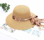 Chapeau D’été Élégant Pour Femme – Pliable – Couleur kaki – Taille unique – Image 2