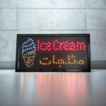 Enseigne Néon LED – Pour Magasins Et Glaces – 25 × 50 CM – Image 3