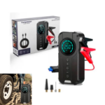 Démarreur De Voiture Portable Avec Compresseur D'air - Capacité De 10 000 BTU - Multifonctionnel