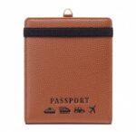 Étui Pour Passeport – Poche De Sécurité – Lanière De Cou – Antivol – Image 2