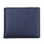 Portefeuille Homme À Deux Volets – Motif Fibre De Xarbone – Emplacements Pour Cartes Et Porte-monnaie – Image 6