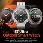 Montre Connectée - Z7 Ultra - Smart Watch 7 - 47 mm 4G – Titane Gris | 32 Go - Noir – Image 10