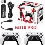 Console De Jeux Vidéo De Salon – Manette De Jeu Sans Fil 2,4 GHz Avec Résolution 4K – 2 Manettes Sans Fil