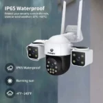 Caméra De Surveillance Intelligente OSQD – Carte SIM 4G – Détection De Mouvement – 128 Go – Monocanal – Image 4