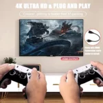 Console De Jeux Vidéo De Salon – Manette De Jeu Sans Fil 2,4 GHz Avec Résolution 4K – 2 Manettes Sans Fil – Image 12