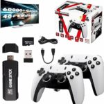 Console De Jeux Vidéo De Salon – Manette De Jeu Sans Fil 2,4 GHz Avec Résolution 4K – 2 Manettes Sans Fil – Image 6
