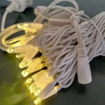 Guirlande Lumineuse LED Pour Extérieur – Fil De Caoutchouc Blanc – 10 M – 100 LED – Résistante À L’eau – Image 7
