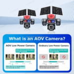 Caméra De Sécurité Extérieure PTZ 4G/LTE à Double Objectif – 8 MP UHD – Zoom 10x – Panneau Solaire 10 W – Avec Alarme – Image 3