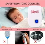 Packs De Deux Appareil Répulsif Ultrasonique – Anti Rats & insectes – Image 6
