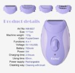 Appareil E’épilation Professionnel Rechargeable Pour Femmes – Pour Le Corps Entier – Image 9