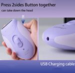 Appareil E’épilation Professionnel Rechargeable Pour Femmes – Pour Le Corps Entier – Image 4
