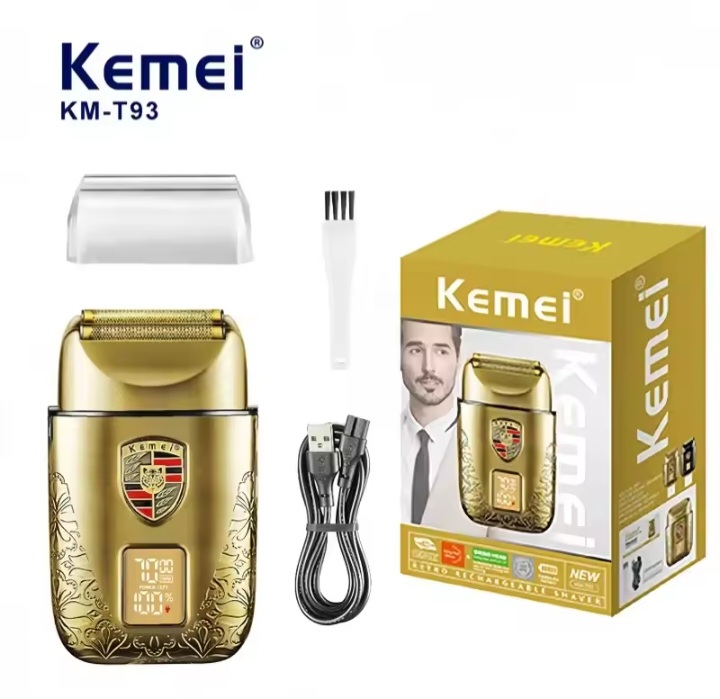 Screenshot_20260606_090137_Chrome Rasoir Électrique Portable Kemei KM-T93 Pour Hommes – Double Rasage – Grille De Lame Flexible – Image 1