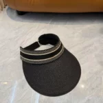 Chapeau Pliable Pour Femme - Élégant et Moderne - Protection UV - Noir – Image 2