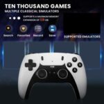 Console De Jeux Vidéo De Salon – Manette De Jeu Sans Fil 2,4 GHz Avec Résolution 4K – 2 Manettes Sans Fil – Image 7