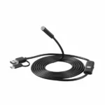 Caméra D’inspection Endoscopique Étanche IP67 Avec Système Android 3-en-1 – Câble Rigidede 2 M – Éclairage LED – Connecteurs USB – Image 9