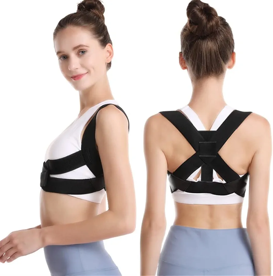 51kzS06bE7L._AC_UF894,1000_QL80_FMwebp_ Ceinture Lombaire Pour Femmes – Pour Améliorer La Posture Et Soulager La Douleur1 - Noir – Image 1