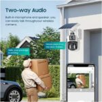 Caméra Solaire À Double Objectif Avec Connectivité 4G Ou Wi-Fi Et Batterie Intégrée – Image 10