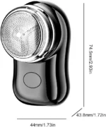 Rasoir Électrique Sans Fil Pour Homme – Rechargeable – Avec Manche – Image 8