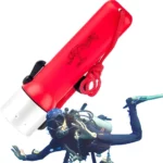 Torche Sous Marine Professional Flashlight - Waterproof - Rouge