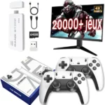 Console De Jeux Classique M15 (128 Go) Inclut Plus De 40 000 Jeux Classiques