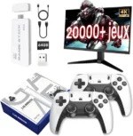Console De Jeux Classique M15 (128 Go) Inclut Plus De 40 000 Jeux Classiques