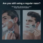 Rasoir Électrique Sans Fil Pour Homme – Rechargeable – Avec Manche – Image 3