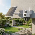 Caméra Solaire À Double Objectif Avec Connectivité 4G Ou Wi-Fi Et Batterie Intégrée – Image 2