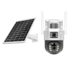 Caméra Solaire À Double Objectif Avec Connectivité 4G Ou Wi-Fi Et Batterie Intégrée – Image 4