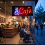 Enseigne Néon LED – Pour Caffè – 48 × 35 CM – Image 4