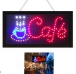 Enseigne Néon LED – Pour Caffè – 48 × 35 CM