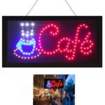 Enseigne Néon LED – Pour Caffè – 48 × 35 CM