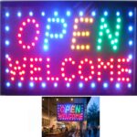 Enseigne Néon LED – Pour Magasins Et Glaces – 48 × 35 CM