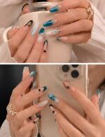 Kit D'ongles Artificiels Haut De Gamme 36 Pièces – Design Élégant – Application Facile – Réutilisable – Haute Qualité – Image 4
