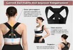 Ceinture Lombaire Pour Femmes – Pour Améliorer La Posture Et Soulager La Douleur1 - Noir – Image 3
