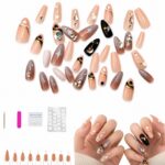 Kit D'ongles Artificiels Haut De Gamme 36 Pièces – Design Élégant – Application Facile – Réutilisable – Haute Qualité