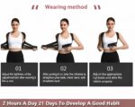 Ceinture Lombaire Pour Femmes – Pour Améliorer La Posture Et Soulager La Douleur1 - Noir – Image 6