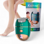 Lime À Pieds De Haute Qualité De Kemei – 3 Accessoires – Rechargeable – Lumières LED – Image 4